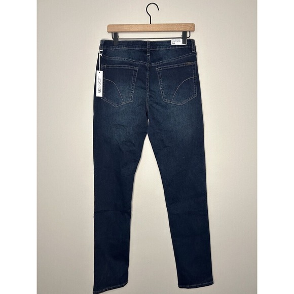 Joe's The Brixton Women's Blue Jeans Dark Wash Straight + Narrow SZ 20 / 34L NEW - Picture 2 of 7